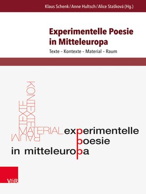 cover image of Experimentelle Poesie in Mitteleuropa